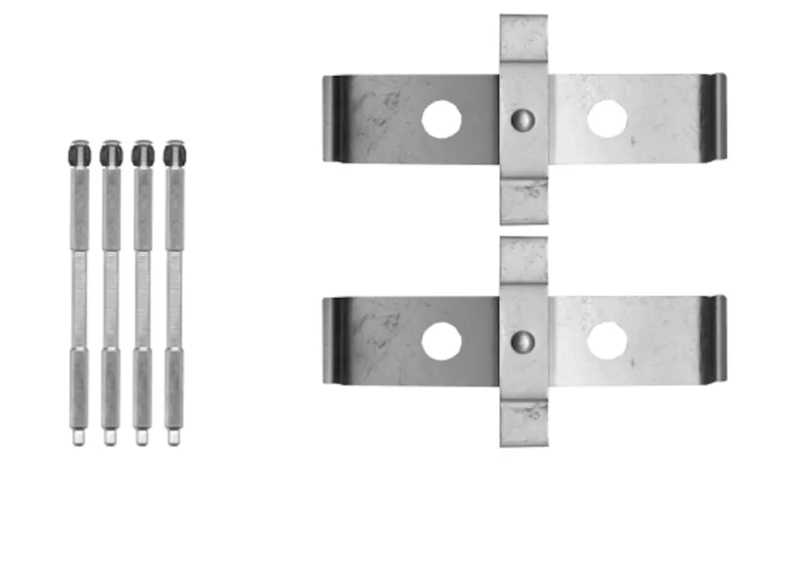 Hella Pagid Front Disc Brake Hardware Kit - SEE500080